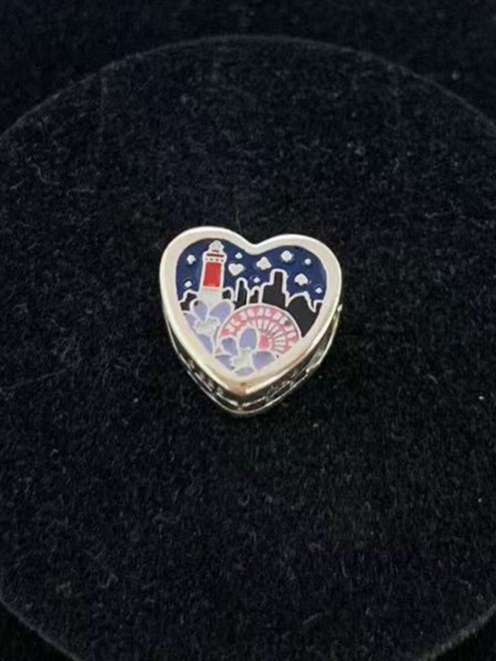 Pandora NJ Jersey Girl Charm S925 Silver with box